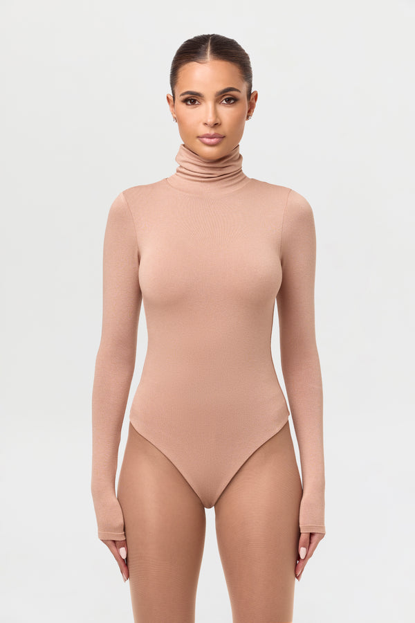 naked wardrobe NW Turtleneck Bodysuit