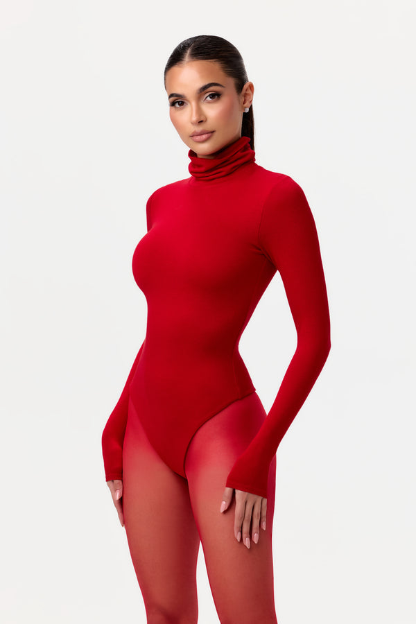 Naked Wardrobe NW Turtleneck Sculpt Bodysuit