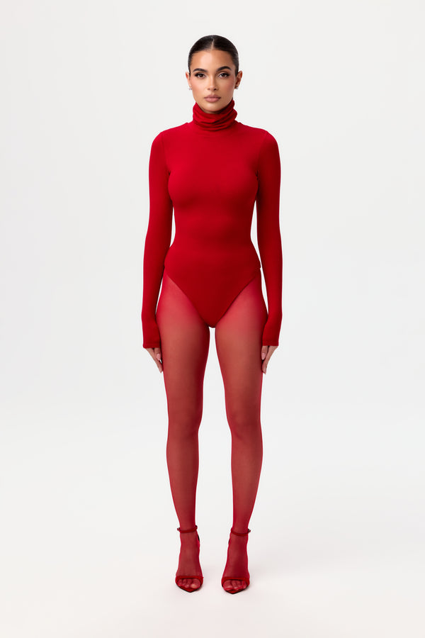 Naked Wardrobe NW Turtleneck Sculpt Bodysuit