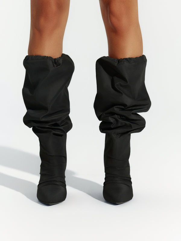 naked wardrobe Nylon Scrunch Boot