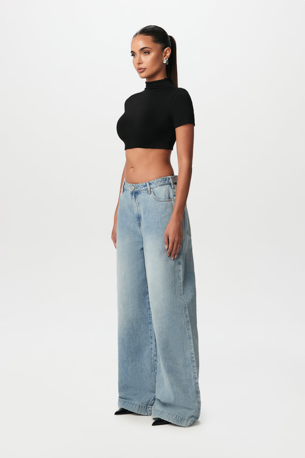Naked Wardrobe Palazzo Wide Leg Jeans