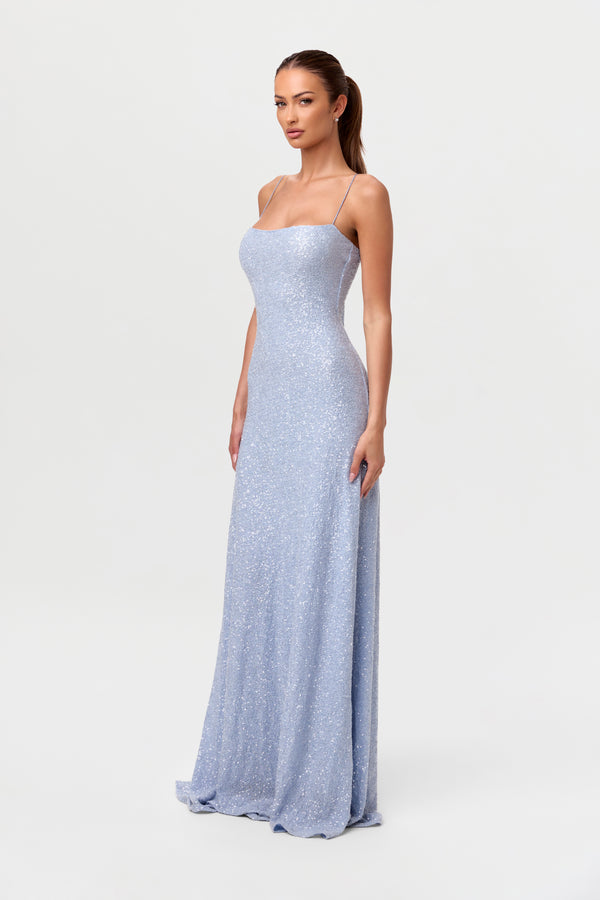 Naked Wardrobe Sequin Maxi Dress