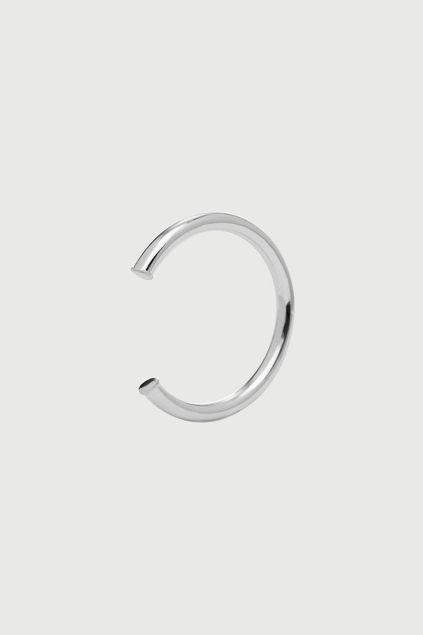 Naked Wardrobe Silver Medium Cuff Bracelet