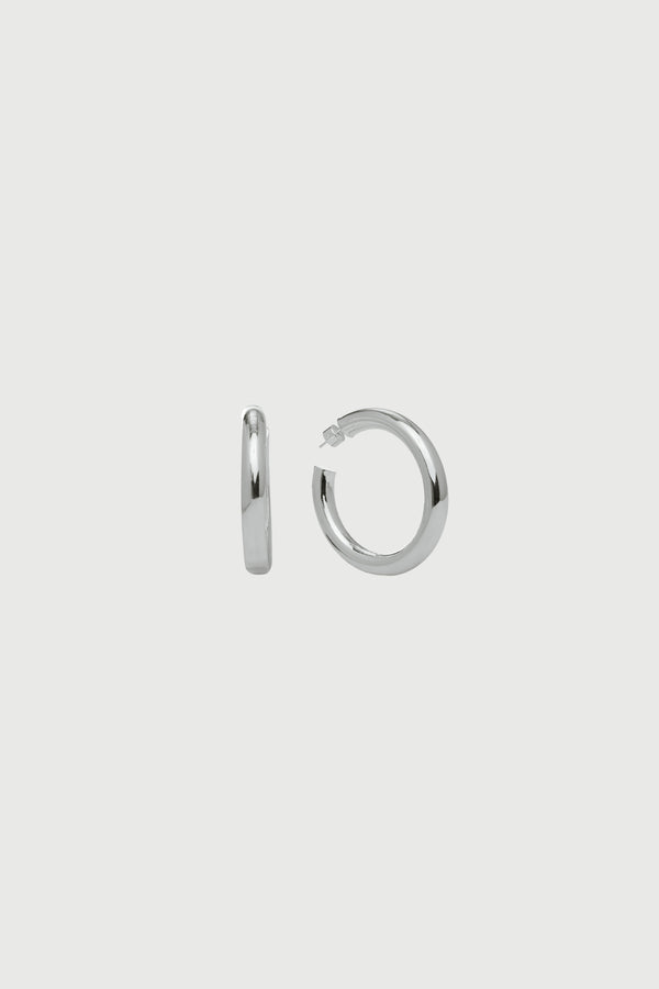 naked wardrobe Silver Medium Hoops