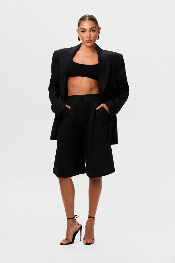 Naked Wardrobe Smooth Scoop Tank Crop Top