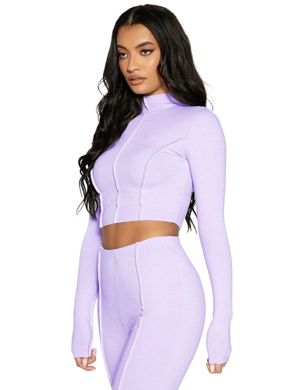 Naked Wardrobe Snatched Seam Crop Top