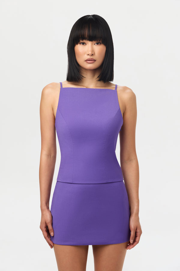 Naked Wardrobe Suiting Tank Top