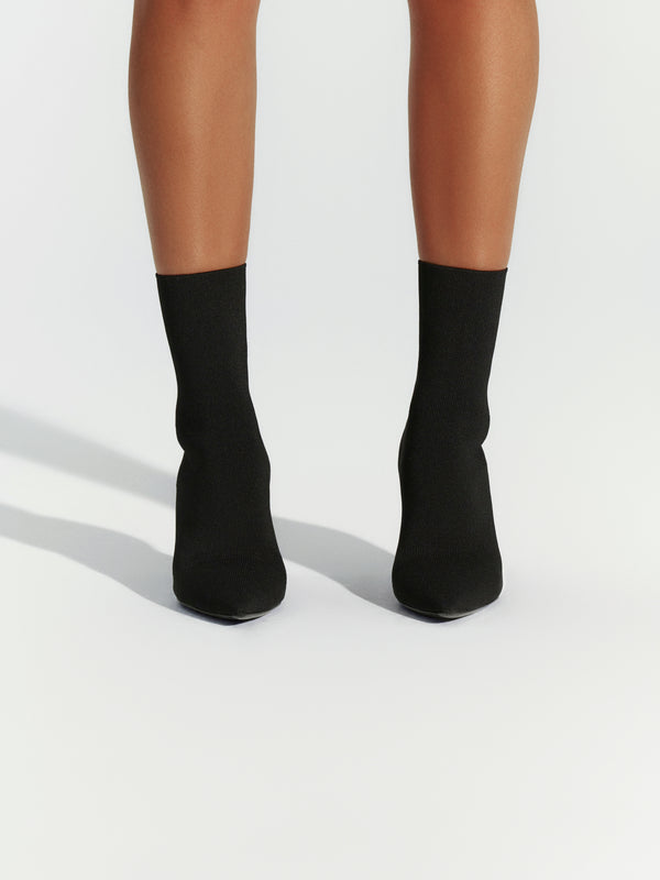 Naked Wardrobe The Knit Bootie