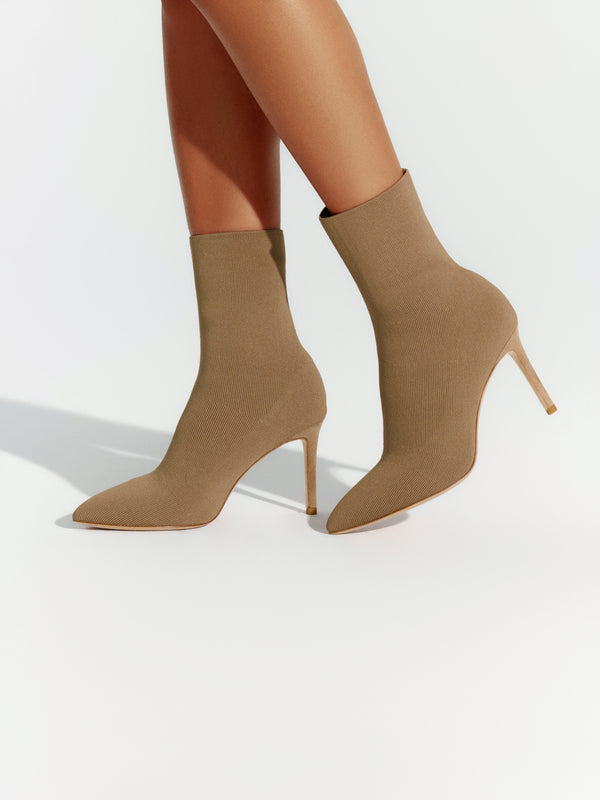 naked wardrobe The Knit Bootie