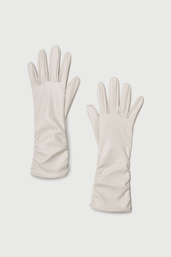 Naked Wardrobe Vegan Leather Long Gloves