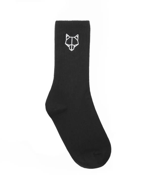 naked wolfe 1 Pack Womens Socks Black