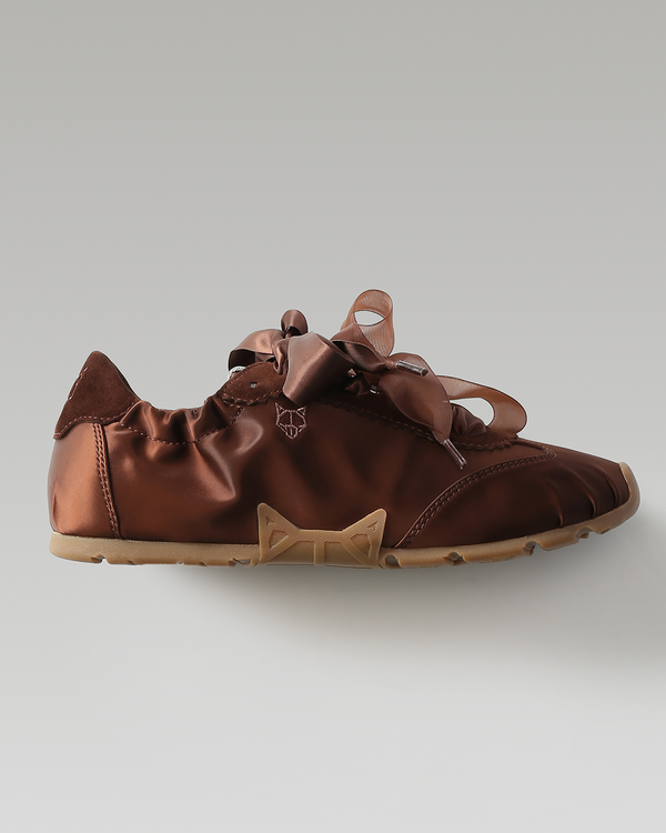 Naked Wolfe Adorable Brown Satin