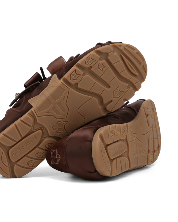 Naked Wolfe Adorable Brown Satin