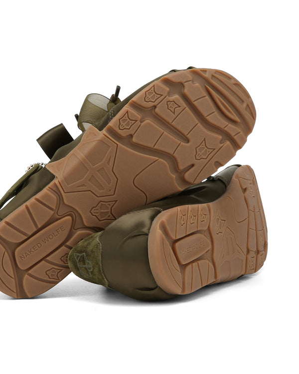 Naked Wolfe Adorable Khaki Satin