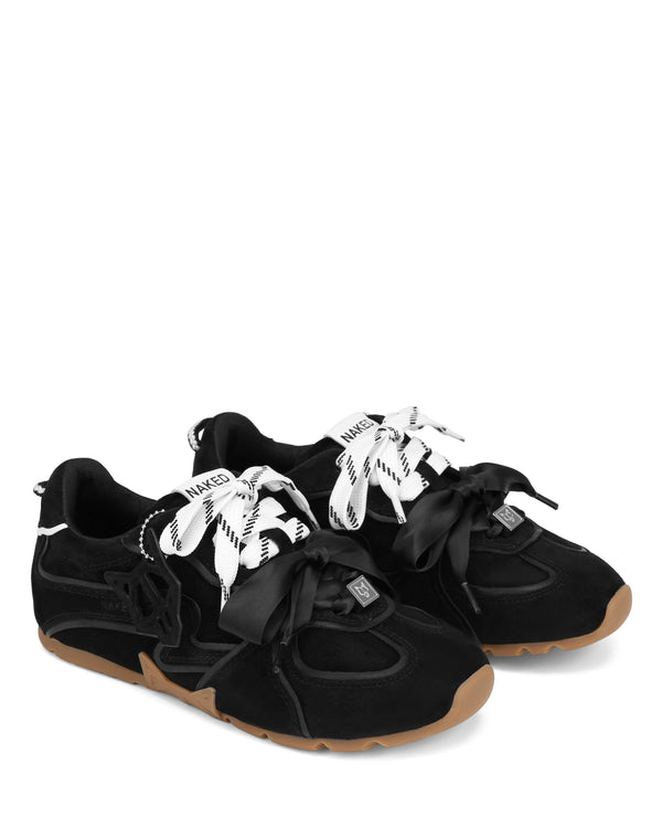 Naked Wolfe Adored Black Suede