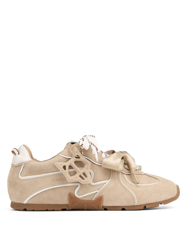 naked wolfe Adored Off White Suede