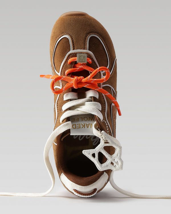 Naked Wolfe Adored Tan/White Suede