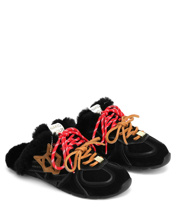 Naked Wolfe Adorn Black Suede