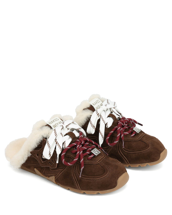 Naked Wolfe Adorn Brown Suede