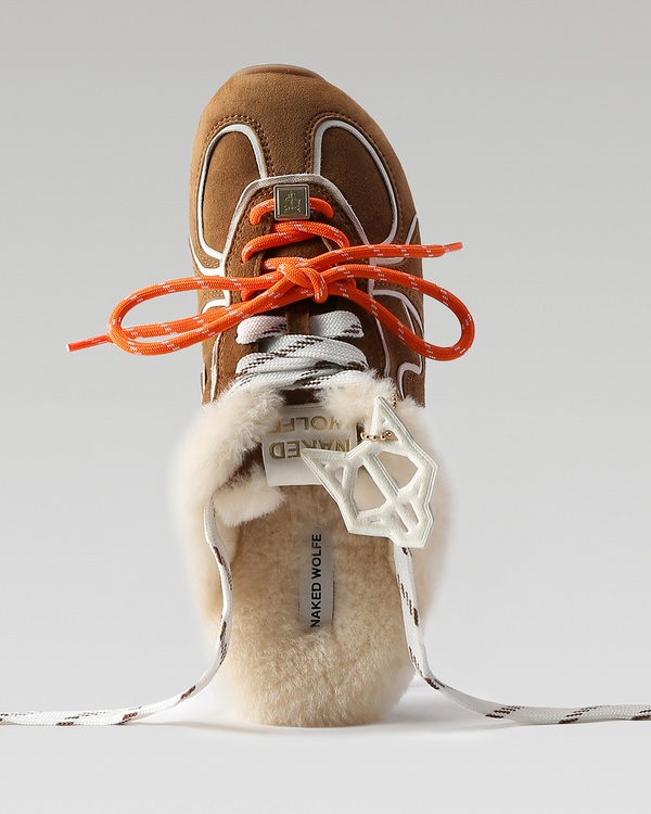 naked Wolfe Adorn Tan Suede