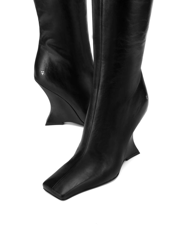 Naked Wolfe Adriana Black Leather