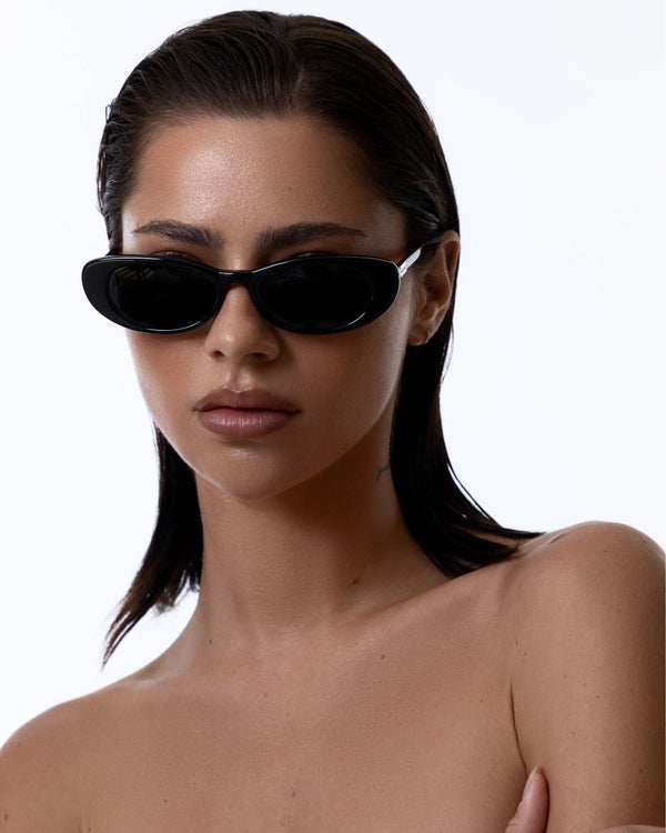 Naked Wolfe Alexa Black Sunglasses