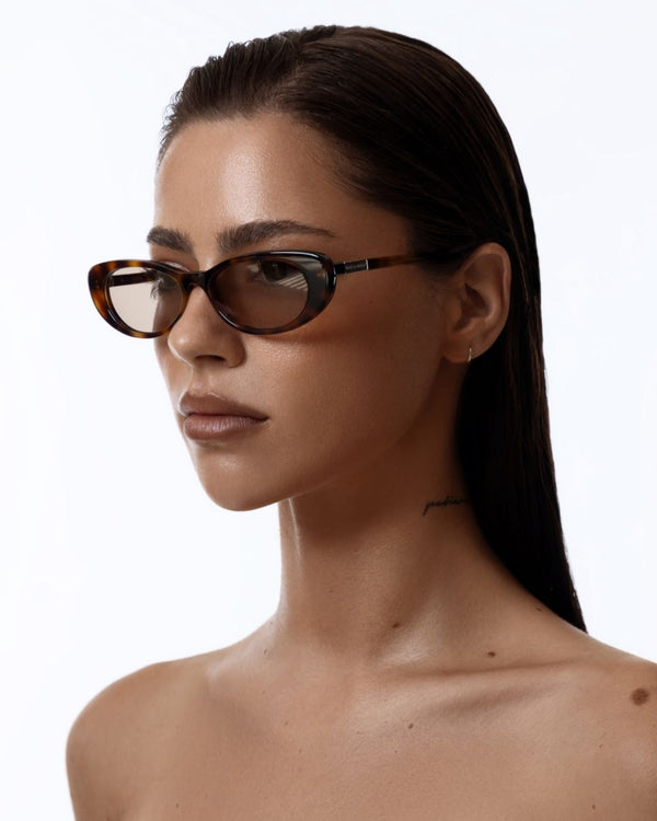 Naked Wolfe Alexa Tortoiseshell Sunglasses