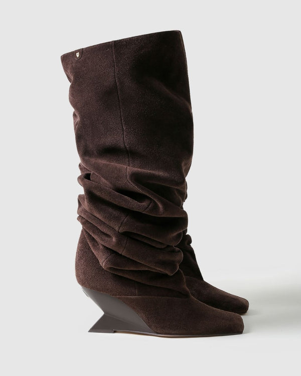 Naked Wolfe Allie Brown Suede