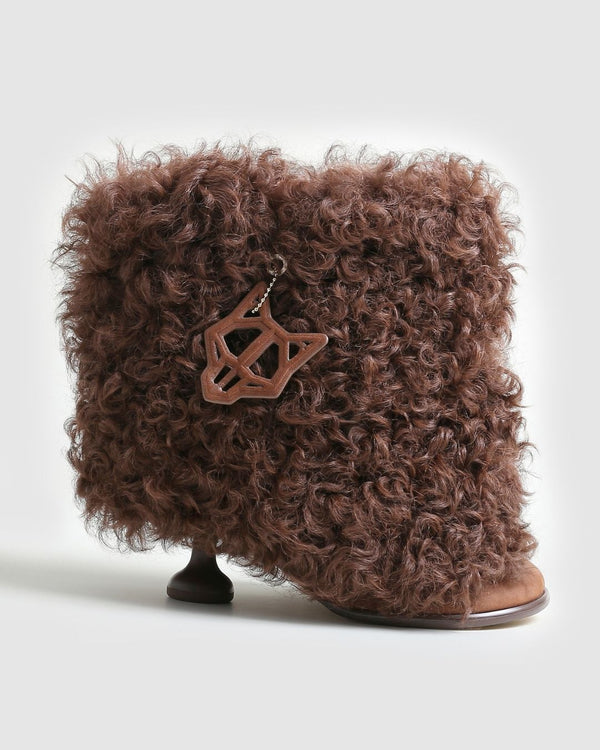 Naked Wolfe Bam Brown Shearling