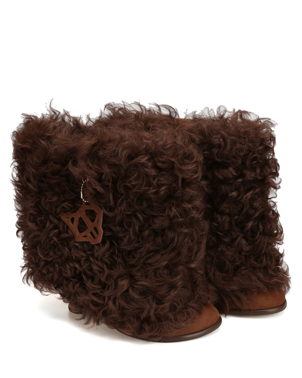 Naked Wolfe Bam Brown Shearling