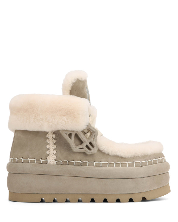 naked wolfe Bambi Yetti Stone Suede