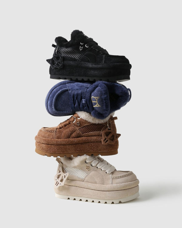 Naked Wolfe Beau Black Suede