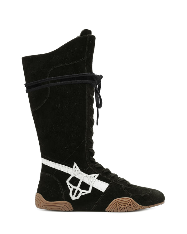 naked wolfe Betsy Black Suede