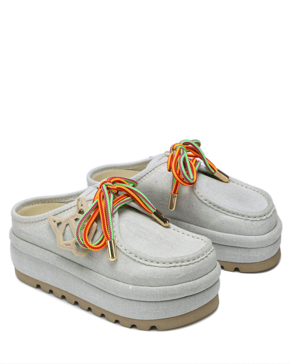 Naked Wolfe Blizzard Distressed Denim