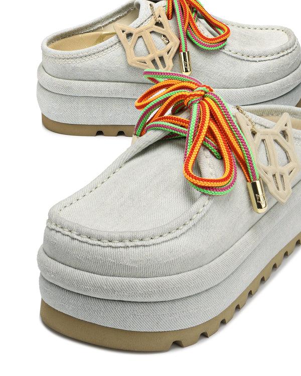 Naked Wolfe Blizzard Distressed Denim