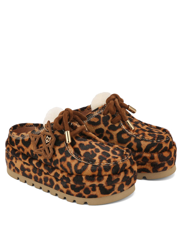Naked Wolfe Blizzard Leopard Pony/Shearling