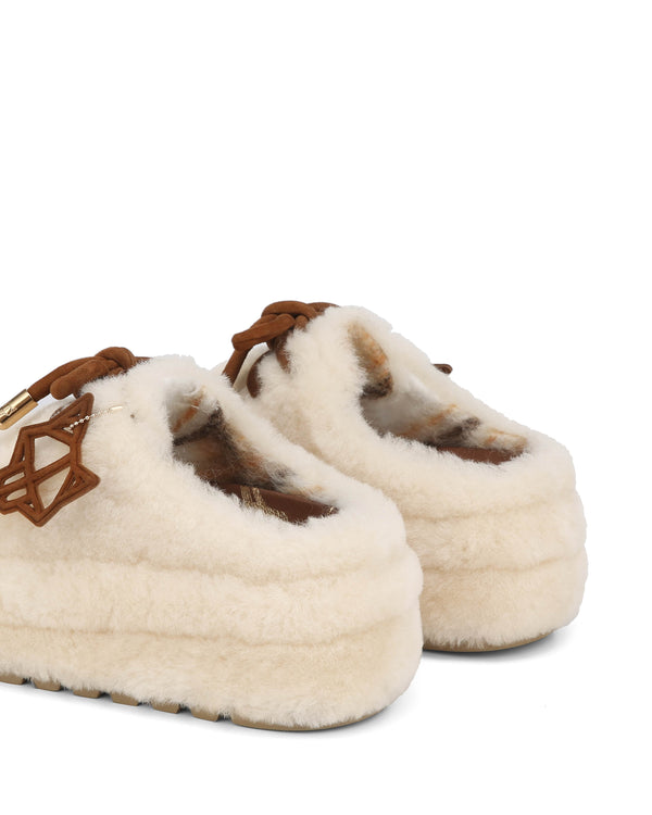 Naked Wolfe Blizzard Sand Shearling