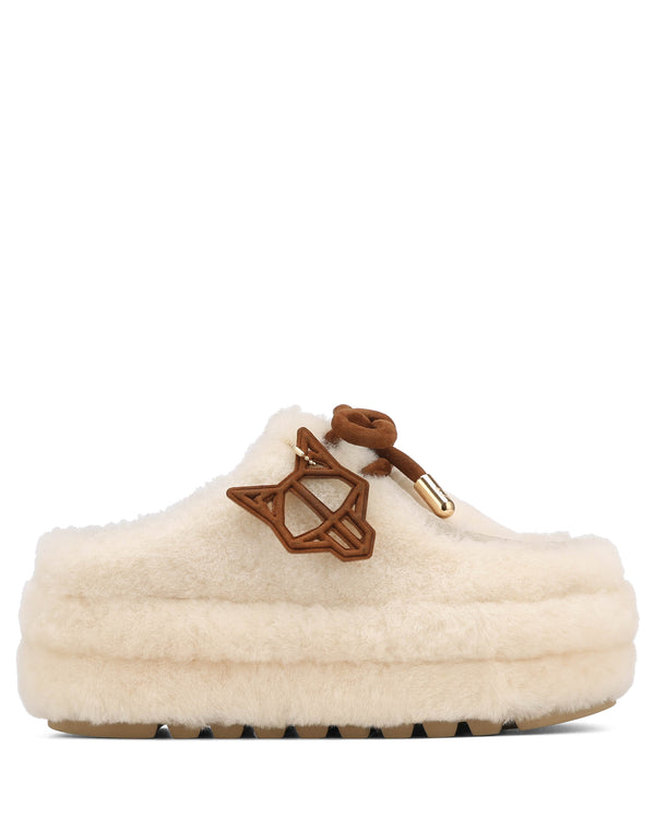 naked wolfe Blizzard Sand Shearling