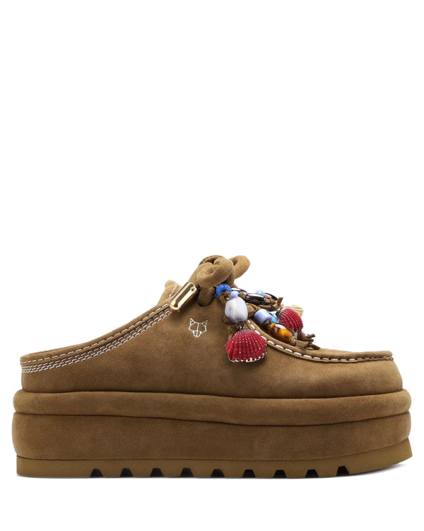 naked wolfe Blizzard Tan Suede