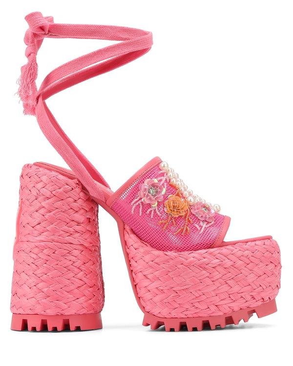 naked wolfe Bluebell Raffia Flowers