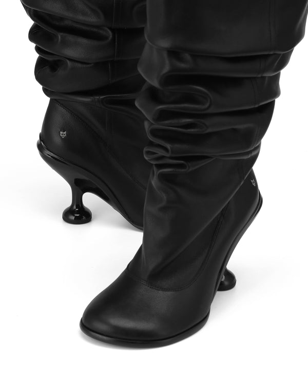 Naked Wolfe Boho Nappa Prince Leather Black