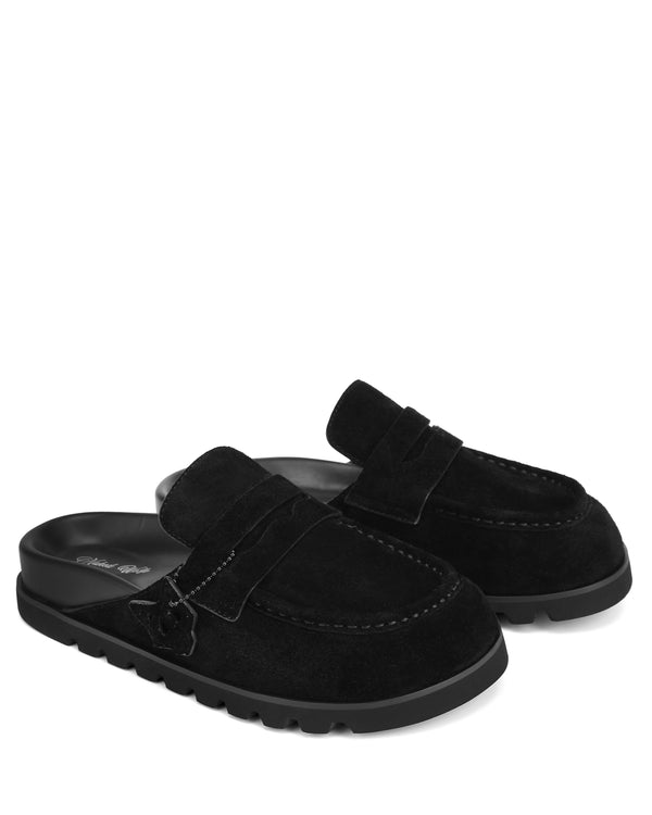 Naked Wolfe Cordless Black Hairy Cow Suede