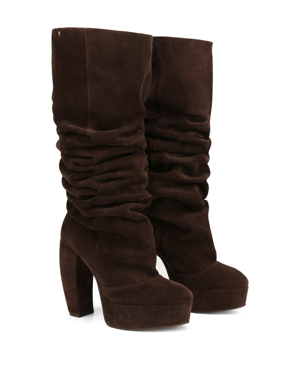 Naked Wolfe Dallas Brown Suede