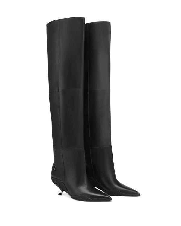 Naked Wolfe Daphne Black Leather