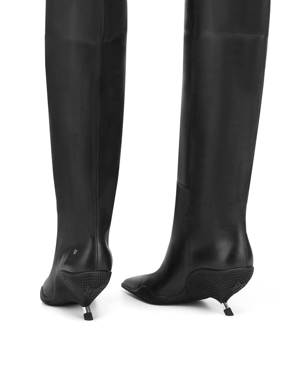 Naked Wolfe Daphne Black Leather