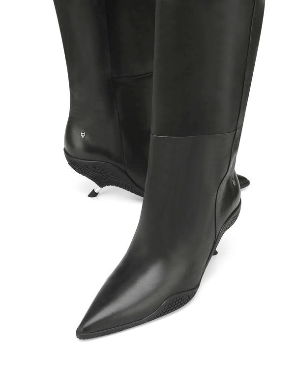 Naked Wolfe Daphne Black Leather