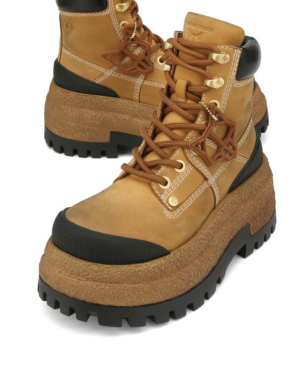 Naked Wolfe Destroy Wheat Nubuck Leather