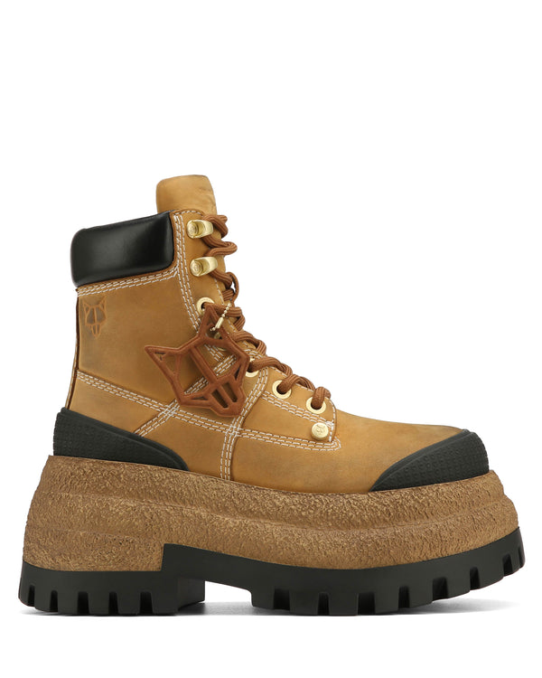 naked wolfe Destroy Wheat Nubuck Leather