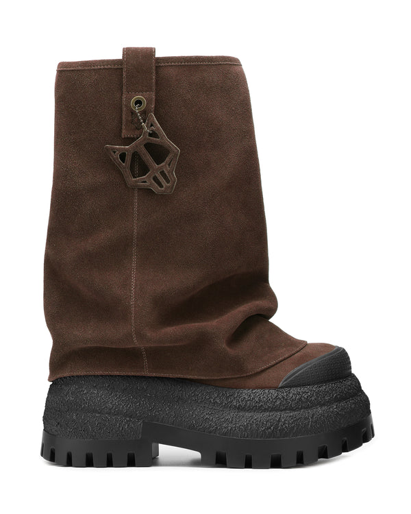 naked wolfe Disturb Chocolate Suede