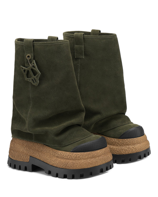 Naked Wolfe Disturb Green Suede
